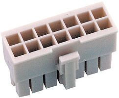 MOLEX 39-01-2185 PLUG & SOCKET HOUSING, RECEPTACLE, NYLON (50 pieces)