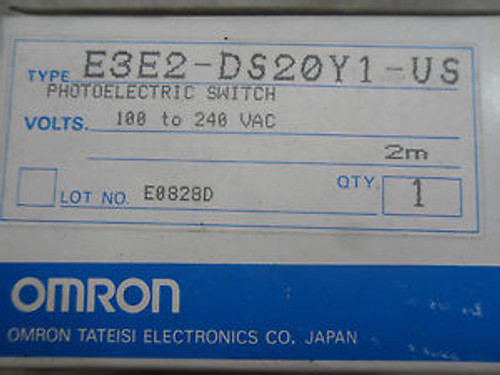 (X1-1) 1 New OMRON E3E2-DS20Y1-US SENSOR