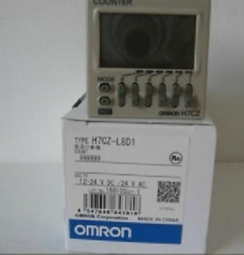 OMRON Counter H7CZ-L8D1 ( H7CZL8D1 ) 12-24V DC/24V AC new in box