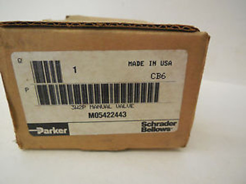 NEW PARKER M05422443 MANUAL VALVE