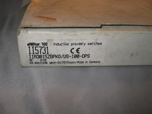 IFM efector II5731 IIA3015ZBPKG/US-100-DSP II 5731NEW