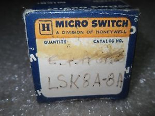 (A5) 1 New HONEYWELL LSK8A-8A MICRO SWITCH LIMIT SWITCH