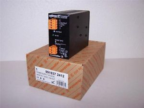 WEIDMULLER 991937-2412 POWER SUPPLY CP-DCDC 24VDC IN/12VDC 3.0A OUT NEW IN BOX