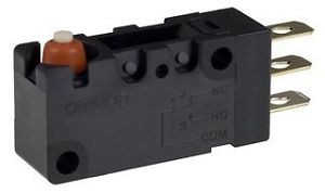 Omron Electronic Components D2Vw-5-1Hs Micro Switch, Pin Plunger, ...