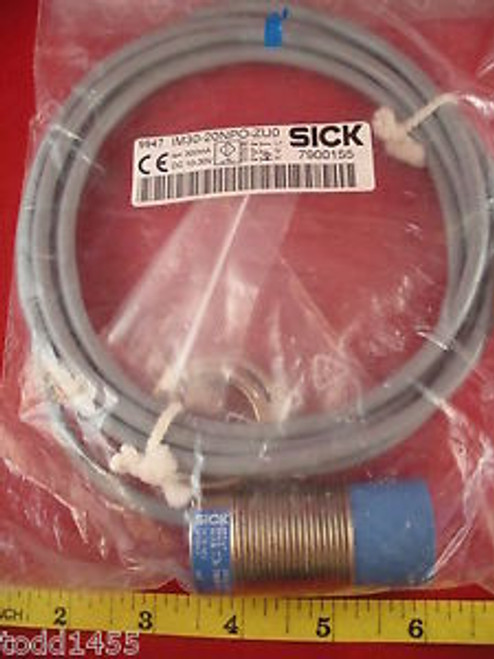 Sick IM30-20NPO-ZU0 Proximity Sensor 10-30v dc 300mA 3-wire brown black blue New
