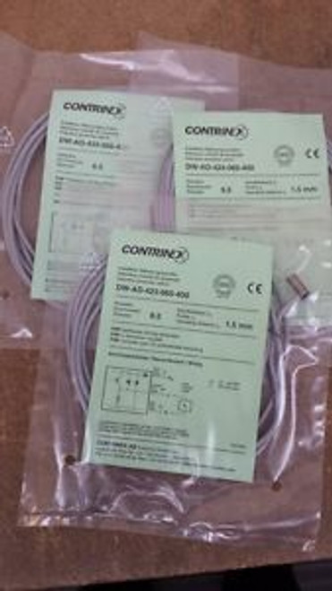DW-AD-423-065-400 x3 Contrinex sensors