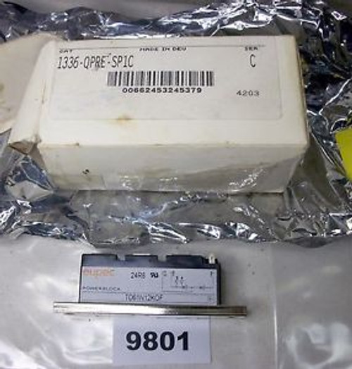 (9801) Allen Bradley Tester Precharge W/ Power Block 1336-QPRE-SP1C