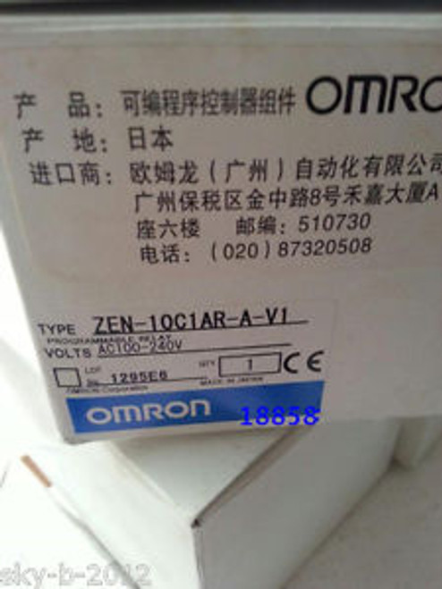 Omron ZEN-10C1AR-A-V1 new in box