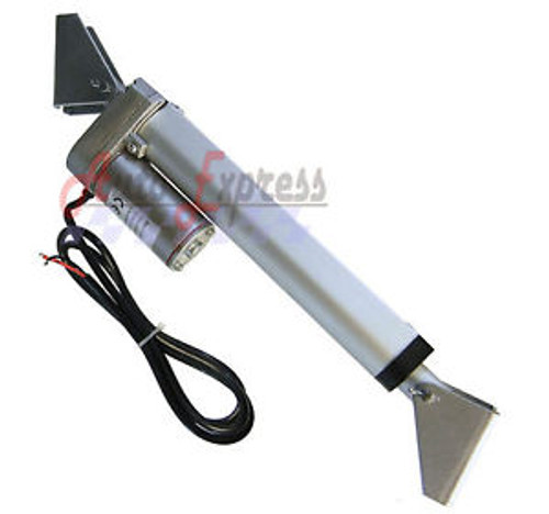 Water Resistant 12 Linear Actuator w/ Brackets Stroke 12V DC 200 Pound Max Lift