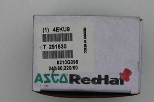 ASCO RED HAT EFHT8210G095 Solenoid Valve, 2/2,3/4 In, NC, 240/220V