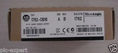 New in factory sealed AB Allen-Bradley 1762-OB16 16 Pt. 24VDC Source Output