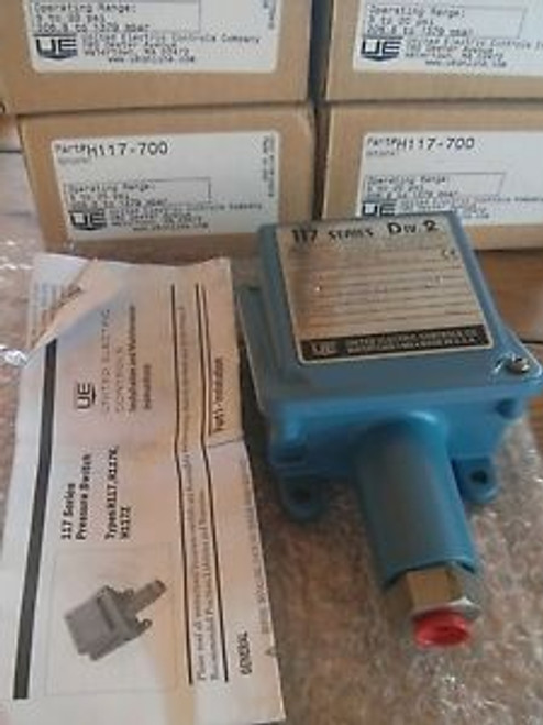 UNITED ELECTRIC H117-700 NEW IN BOX  H117700 Class 1 Div 2 Pressure Switch