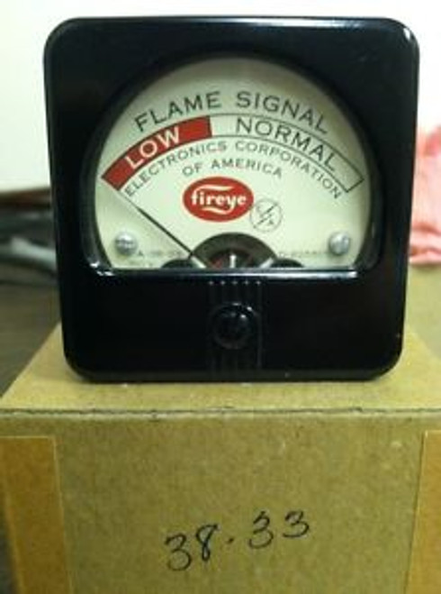FIREYE 38-33 FLAME SIGNAL METER    BRAND NEW