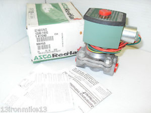 NEW ASCO VALVE 8214G13 SOLENOID VALVE 120Vac 3/8 New