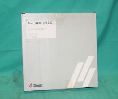 Struers SiC- Silicon Carbide Grinding Paper Grit 320 250mm sand sanding 320g NEW