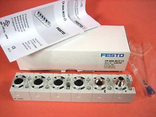 FESTO  -  CP-A04-M12-CL  538790  -  I/O MODULE  (NEW)