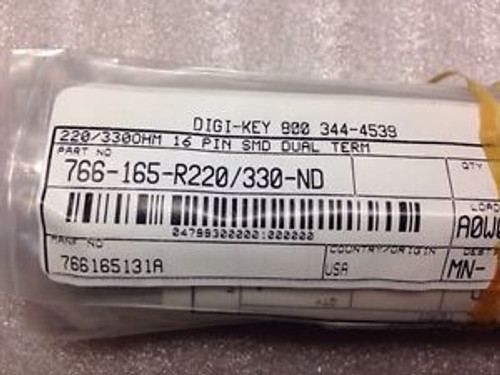 CTS 220/330 Ohm 16 Pin, 76616513A, 766-165-R220/330-ND, Lot Of 135, H#45