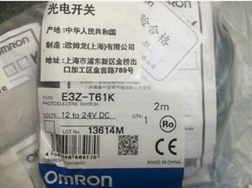 New Omron Photoelectric Switch E3Z-T61K 12-24VDC