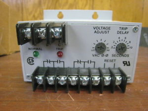 New Time Mark Model 2642 C2642 480VAC 3-Phase Power Monitorping