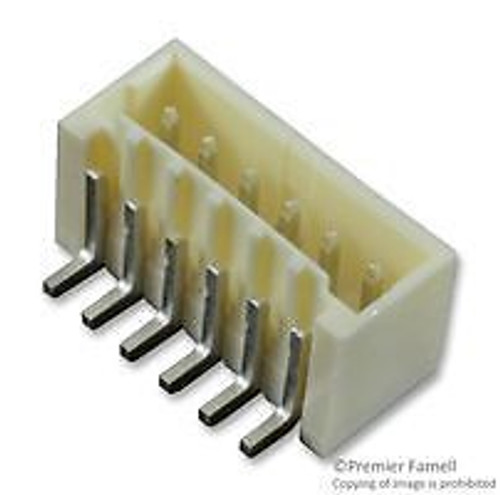 MOLEX 87437-0643 CONNECTOR, HEADER, 6POS, 1ROW, 1.5MM (100 pieces)