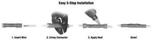 MULTICOMP SPC11950 TERMINAL, BUTT SPLICE, CRIMP, RED