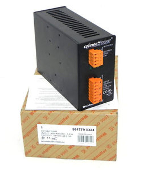 New WEIDMULLER 9917790324 POWER SUPPLY CP-SNT 55W INPUT: 380-480VAC