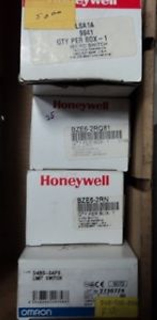 3 HONEYWELL LIMIT SWITH AND 1 OMRON LIMIT SWITCH