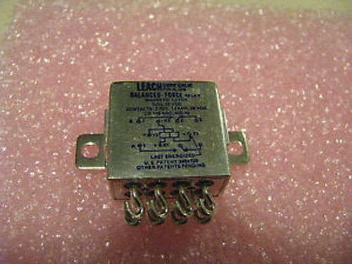 LEACH RELAY PART #  JL-J2B  NSN: 5945-01-048-9586