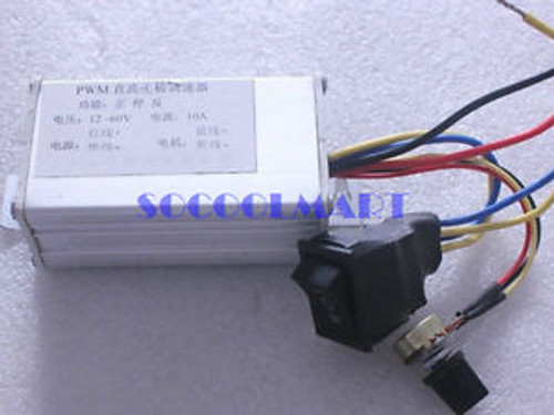 1Pcs 25W 12V 360rpm Direct Current Reduction Gear Motor w 10A Speed Governor