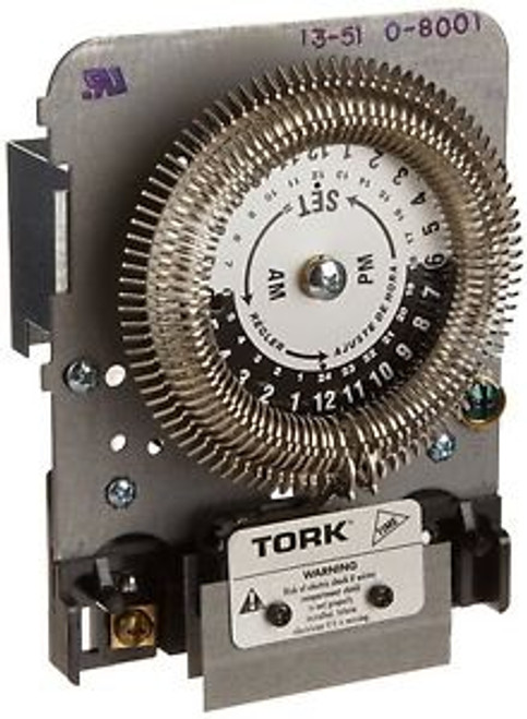 8001 Tork Time Clock LC/WB 24 Hour Time Switch