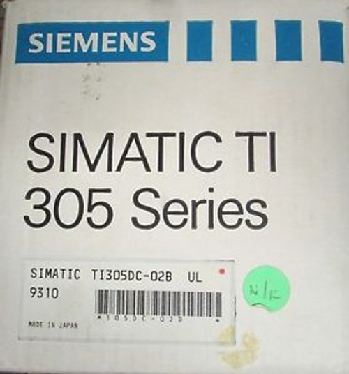 SIEMENS SIMATIC TI305DC 02B Programmable Controller 5 Slot Rack