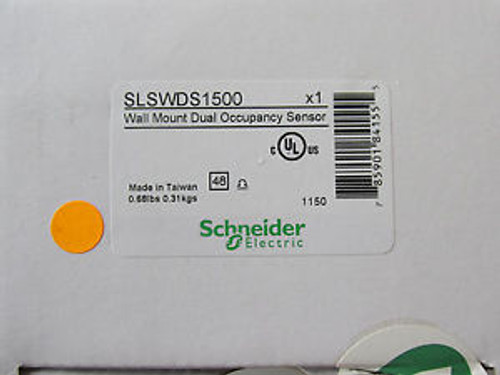 Schneider SLSWDS1500 Wall Mount Dual Occupancy Sensor NEWping