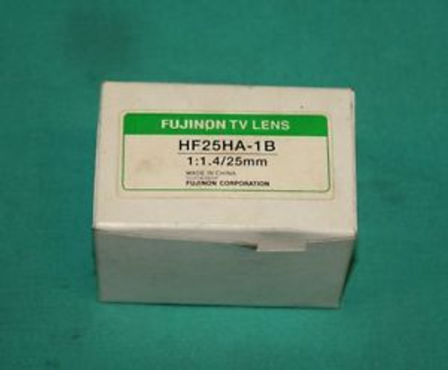 Fujinon, HF25HA-1B, TV Lens 1:1.4/25mm NEW