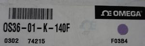 1 OMEGA INFRARED THERMOCOUPLE  OS36-01-K-140F