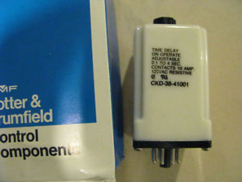 POTTER & BRUMFIELD  PART # CKD-38-41001 TIME DELAY RELAY  NSN: 5945-00-146-8585