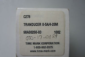 NEW TIME MARK CORPORATION C278 RELAY