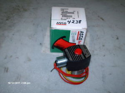 ASCO #EF8262G230T X-Proof 1/4 NPT 2-Way N/C 24VDC Stainless Steel (New)