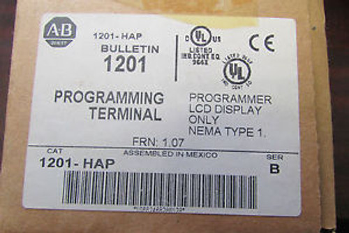 ALLEN BRADLEY 1201 HAP Programming Terminal LCD Display Only NEMA Size 1 SeriesB