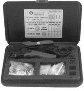 16N1882 Duratool (Formerly From Spc)-8455-0663-Coaxial Crimp Tool Kit