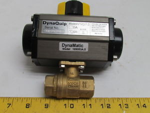 DynaQuip AP0503 Pneumatic Actuator DynaMatic 189053A.5 1/2 NPT Valve 142 PSI