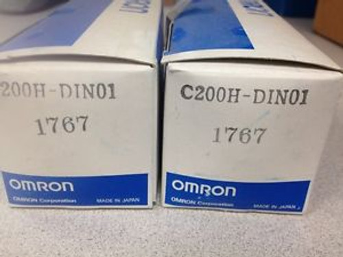 C200HDIN01 x2 Omron DIN Rail adapter