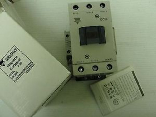 New Carlo Gavazzi Magnetic Contactor, GC85L A120, 120VAC Coil, 1286016031