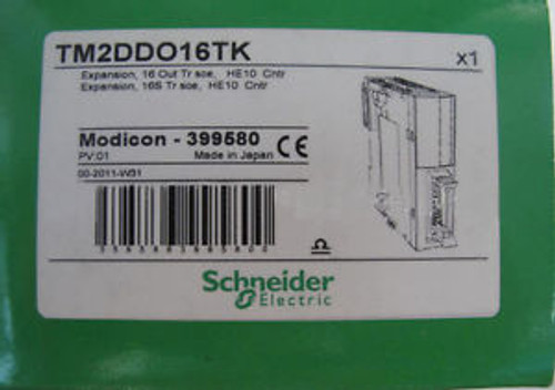 New Schneider PLC Expansion Output Module TM2DDO16TK