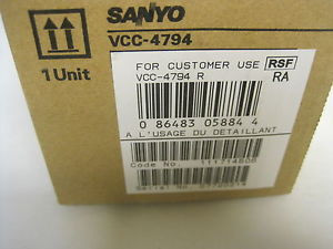 NEW SANYO VCC-4794 COLOR CCD CAMERA