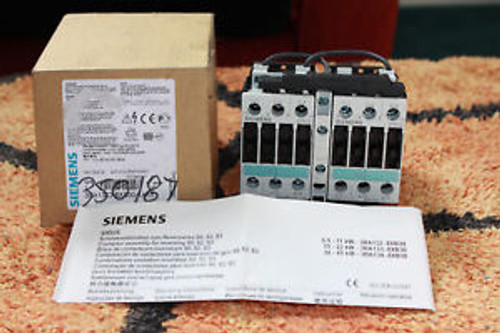 Siemens Reversing Contactor 3RA1323-8XB30-1AK6 NEW