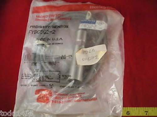 Honeywell Micro Switch FYBC5G2-2 Proximity Sensor 19-30 vdc 170mA 3 wire New