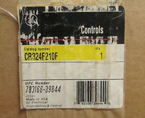 GENERAL ELECTRIC GE Size 4 Overload Relay CR324F210F