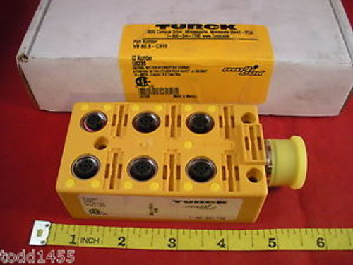 Turck U0220 VB 60.5-CS19 Multi Box Junction Distribution P11 Cordsets 10-48vdc