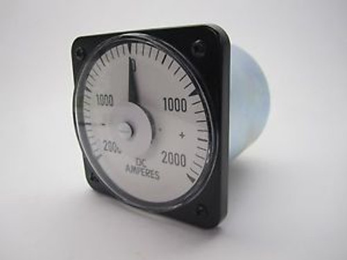 Yokogawa 103122ABTM AMMETER SCALE -2000 WESCHLER