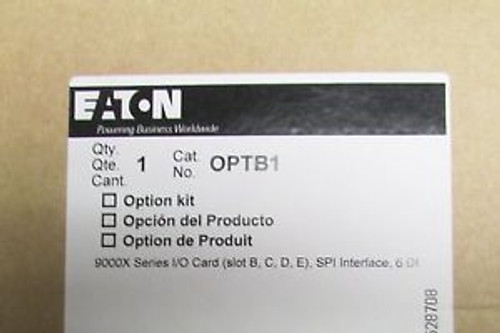 EATON CUTLER HAMMER SVX9000 I/O Card OPTB1